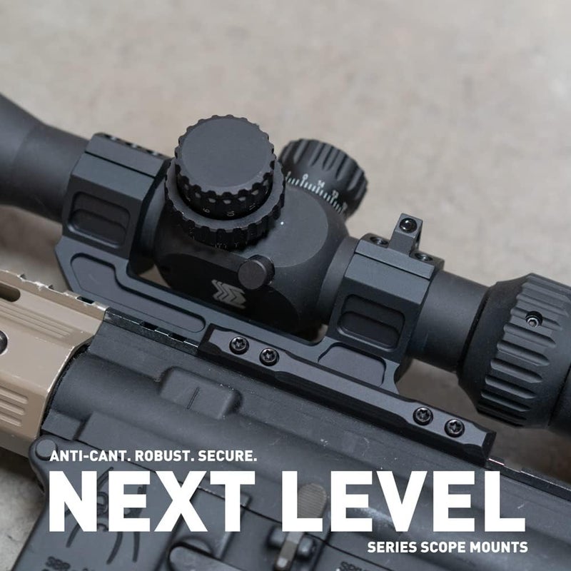 Monstrum Next Level Series Offset Scope Mount with Integrated Anti-Cant Level Bubble - Image 2